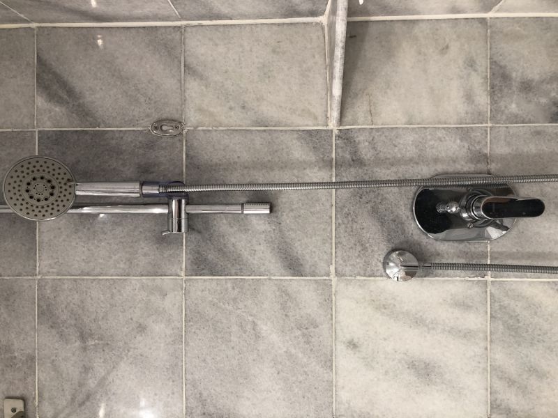 Modern Shower Fixture Installation